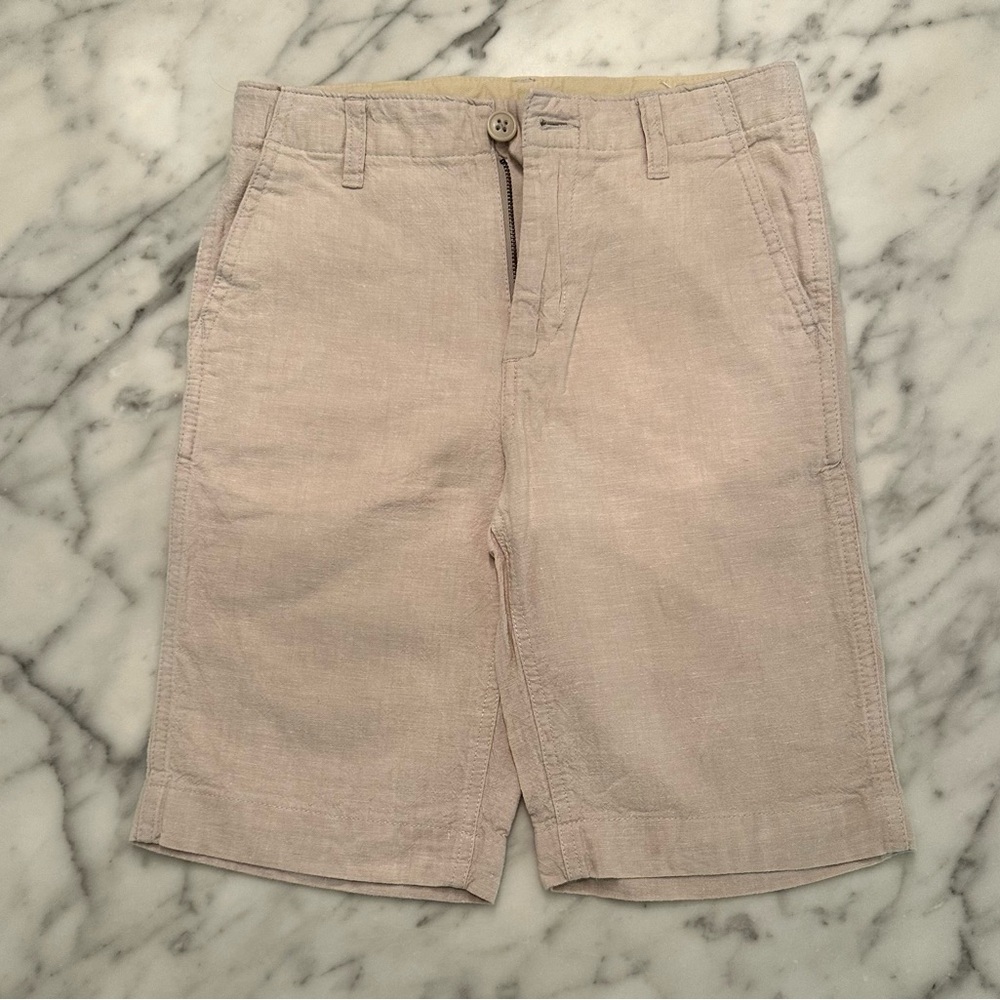 GAP KIDS Beige Linen Shorts - Boys / Youth Size 10